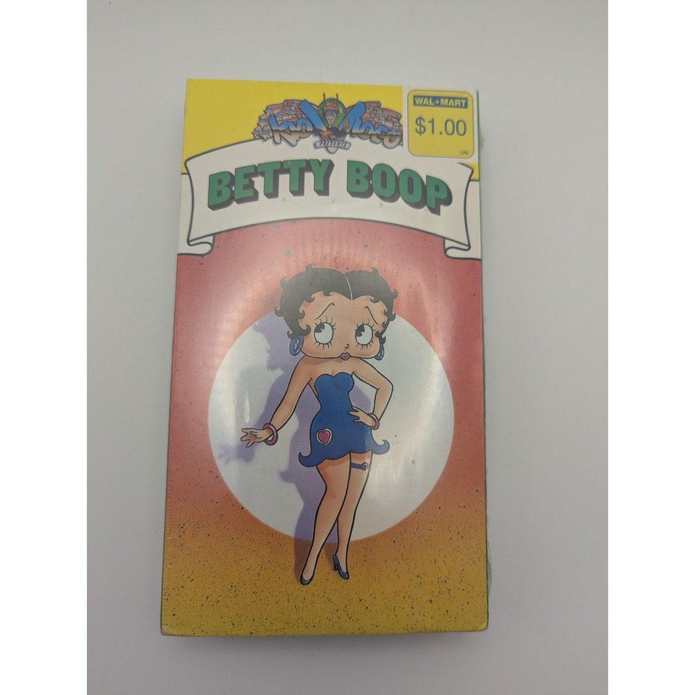 1989 Betty Boop Vol 1 Classic Cartoons VHS Tape Hep Cat Entertainment‎ Sealed